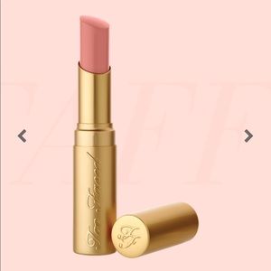 NEW too faced la crème lipstick in taffy
